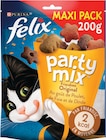 Party Mix Original pour chat au goût de poulet, de foie et de dinde - Felix à 0,91 € dans le catalogue Netto