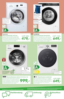 Waschmaschine im EP: Prospekt "liegt voll im Trend." mit 12 Seiten (Königswinter)