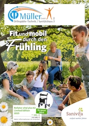 Orthopädie-Technik Sanitätshaus Müller GmbH Prospekt für Marienberg: "Fit und mobil durch den Frühling", 6 Seiten, 13.03.2025 - 31.05.2025