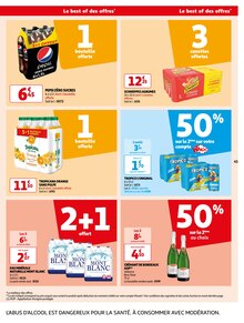 Promo Pepsi dans le catalogue Auchan Hypermarché du moment à la page 45