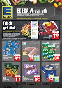EDEKA Prospekt der Woche "Wir lieben Lebensmittel!" Seite 1, 13.10.2025 bis 18.10.2025 für Ensdorf Aktueller EDEKA Prospekt "Wir lieben Lebensmittel!" Seite 1 von 28 Seiten für Ensdorf