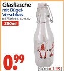 Glasflasche mit Bügel-Verschluss im Angebot bei Wreesmann in Bautzen Glasflasche mit Bügel-Verschluss Angebote bei Wreesmann Bautzen für 0,99 €
