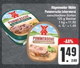 Große Gutseleberwurst oder Feine Gutseleberwurst bei EDEKA im Schleusingen Prospekt für 1,49 €