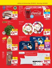 Coca Cola im Netto Marken-Discount Prospekt "Aktuelle Angebote" mit 70 Seiten (Halberstadt)