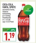 Coca-Cola oder Fanta oder Sprite Angebote von Coca-Cola bei Marktkauf Paderborn für 1,19 €