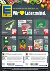 Aktueller EDEKA Prospekt mit Butter, "Wir lieben Lebensmittel!", Seite 1
