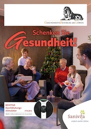 Aktueller GZL Gesundheitszentrum am Löwen GmbH Sanitätshäuser Prospekt für Preetz: Schenken Sie Gesundheit! mit 6} Seiten, 13.11.2024 - 31.01.2025