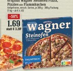 Original Wagner Steinofen Pizza, Pizzies oder Flammkuchen Angebote von Wagner bei EDEKA Bergisch Gladbach für 1,69 €