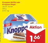 Waffel Angebote von Knoppers bei Netto Marken-Discount Melle für 1,66 €