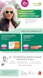 mea - meine apotheke Prospekt für Bischofswiesen mit 4 Seiten mea - meine apotheke Prospekt für Bischofswiesen: "Unsere Juli-Angebote", 4 Seiten, 01.07.2025 - 31.07.2025