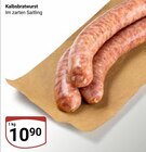 Aktuelle Bratwurst Angebote bei GLOBUS in Oberhausen Aktuelles Kalbsbratwurst Angebot bei GLOBUS in Oberhausen ab 10,90 €