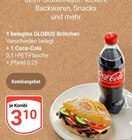 Aktuelle Wecker Angebote bei GLOBUS in Krefeld Aktuelles belegtes GLOBUS Brötchen + Coca-Cola Angebot bei GLOBUS in Krefeld ab 3,10 €