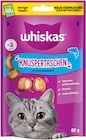 Knuspertaschen Angebote von Whiskas bei Kiebitzmarkt Cottbus für 0,99 €