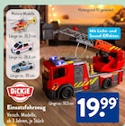 Einsatzfahrzeug Feuerwehr von Dickie Toys im aktuellen ALDI SÜD Prospekt