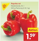 Netto Marken-Discount - Paprika rot Angebot im Prospekt Paprika rot bei Netto Marken-Discount im Prospekt "" für 1,59 €