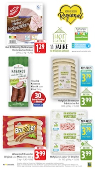 Wurst im EDEKA Prospekt "Aktuelle Angebote" mit 56 Seiten (Karlsruhe)