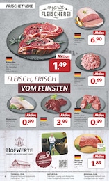 Hackfleisch Angebot im aktuellen combi Prospekt auf Seite 4