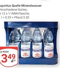 Quelle Mineralwasser im Angebot bei GLOBUS in Krefeld Quelle Mineralwasser Angebote von Aquintus bei GLOBUS Krefeld für 3,49 €