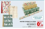 Papier cadeau 0,7x3m - U - Hyper U à Aix-en-Provence Papier cadeau 0,7x3m - U en promo chez Hyper U Aix-en-Provence à 0,79 €