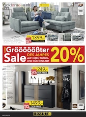 Aktueller BRAUN Möbel-Center Prospekt mit Möbel, "Gröööößter Sale des Jahres!", Seite 4