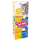 Friandises pour chats "Creamy Tubes" - CARREFOUR COMPANINO VITALIVE en promo chez Carrefour Friandises pour chats "Creamy Tubes" - CARREFOUR COMPANINO VITALIVE dans le catalogue Carrefour