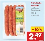 Aktuelle Mettwurst Angebote bei Netto Marken-Discount in Münster Aktuelles Frühstücksknacker Angebot bei Netto Marken-Discount in Münster ab 2,49 €