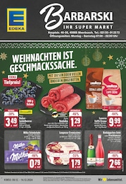 EDEKA Prospekt für Meerbusch: "Aktuelle Angebote", 28 Seiten, 09.12.2024 - 14.12.2024