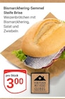 GLOBUS - Bismarckhering-Semmel Angebot im Prospekt Bismarckhering-Semmel bei GLOBUS im Prospekt "" für 3,00 €