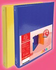 Lot de 2 classeurs a4 - EXACOMPTA dans le catalogue Intermarché Super