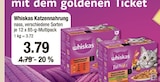 Katzennahrung von Whiskas im aktuellen V-Markt Prospekt für 3,79 €