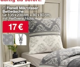 Flanell Mikrofaser Bettwäsche bei Woolworth im Prospekt "" für 17,00 €