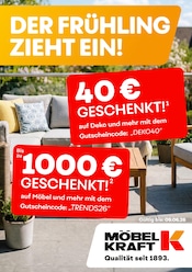 Aktueller Möbel Kraft Prospekt mit Sessel, "DER FRÜHLING ZEIGT SICH!", Seite 1