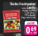 Fruchtgummi Angebote von Haribo bei EDEKA Dorsten für 0,69 €