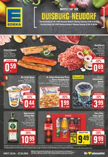 Fleisch im EDEKA Prospekt "Aktuelle Angebote" mit 24 Seiten (Duisburg)