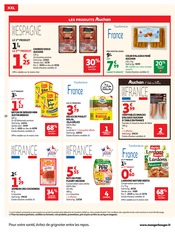Promos Jambon Cru dans le catalogue "XXL" de Auchan Supermarché Jambon Cru en promo dans le catalogue Auchan Supermarché à la page 22