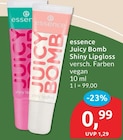 Juicy Bomb Shiny Lipgloss von essence für 0,99 € bei budni im Angebot Juicy Bomb Shiny Lipgloss von essence im aktuellen budni Prospekt