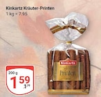 Kräuter-Printen im Angebot bei GLOBUS in Eppelborn Kräuter-Printen Angebote von Kinkartz bei GLOBUS Eppelborn für 1,59 €
