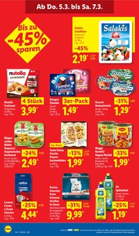 Nutella im aktuellen Lidl Prospekt (Erfurt) Nutella im Lidl Prospekt "LIDL LOHNT SICH" mit 71 Seiten (Erfurt)