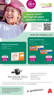 Aktueller mea - meine apotheke Prospekt "Unsere Juli-Angebote" für Leipzig Aktueller mea - meine apotheke Prospekt für Leipzig mit Seiten