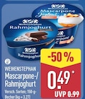 Mascarpone Joghurt von Weihenstephan im aktuellen ALDI Nord Prospekt