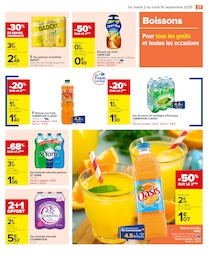 Prix et réduction Badoit dans le prospectus Carrefour en cours Offre Badoit dans le catalogue Carrefour du moment à la page 39