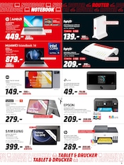 Tablet Pc Angebote im Prospekt "Gutscheinheft" von MediaMarkt Saturn auf Seite 9