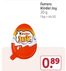 Kinder Joy von Ferrero im aktuellen Rossmann Prospekt für 0,89 €