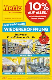 Netto Marken-Discount Prospekt für Salzwedel (Hansestadt) mit 4 Seiten