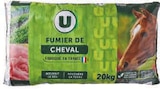 Fumier de cheval - U en promo chez Hyper U La Rochelle à 11,58 €