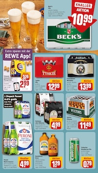 Bier im REWE Prospekt "Dein Markt" mit 32 Seiten (Gütersloh)