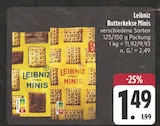 Butterkekse Minis bei EDEKA im Wendelstein Prospekt für 1,49 €