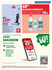 Aspirateur en promo dans le catalogue Auchan Hypermarché à la page 17