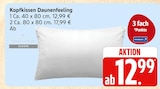 Kopfkissen Daunenfeeling von  im aktuellen Marktkauf Prospekt für 12,99 €
