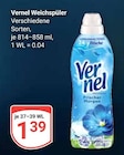 Weichspüler Angebote von Vernel bei GLOBUS Salzgitter für 1,39 €